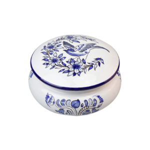 Bonbonnière petit modèle bleu